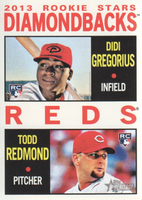 Didi Gregorius and Todd Redmond 2013 Topps Heritage Series Mint Rookie Card #33
