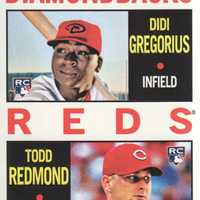Didi Gregorius and Todd Redmond 2013 Topps Heritage Series Mint Rookie Card #33