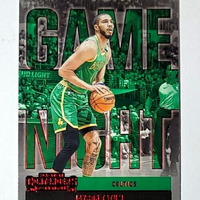 Jayson Tatum 2020 2021 Panini Contenders Game Night Red Series Mint Card #17