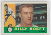 Billy Hoeft 1960 Topps Series Good Condition Card #369
