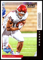 Rodney Anderson 2019 Score NFL Draft Series Mint Card #DFT-26
