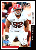 Quinnen Williams 2019 Score NFL Draft Series Mint Card #DFT-8
