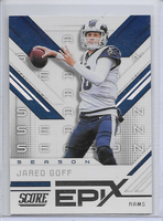 Jared Goff 2019 Score Epix Season Series Mint Card #ES-1
