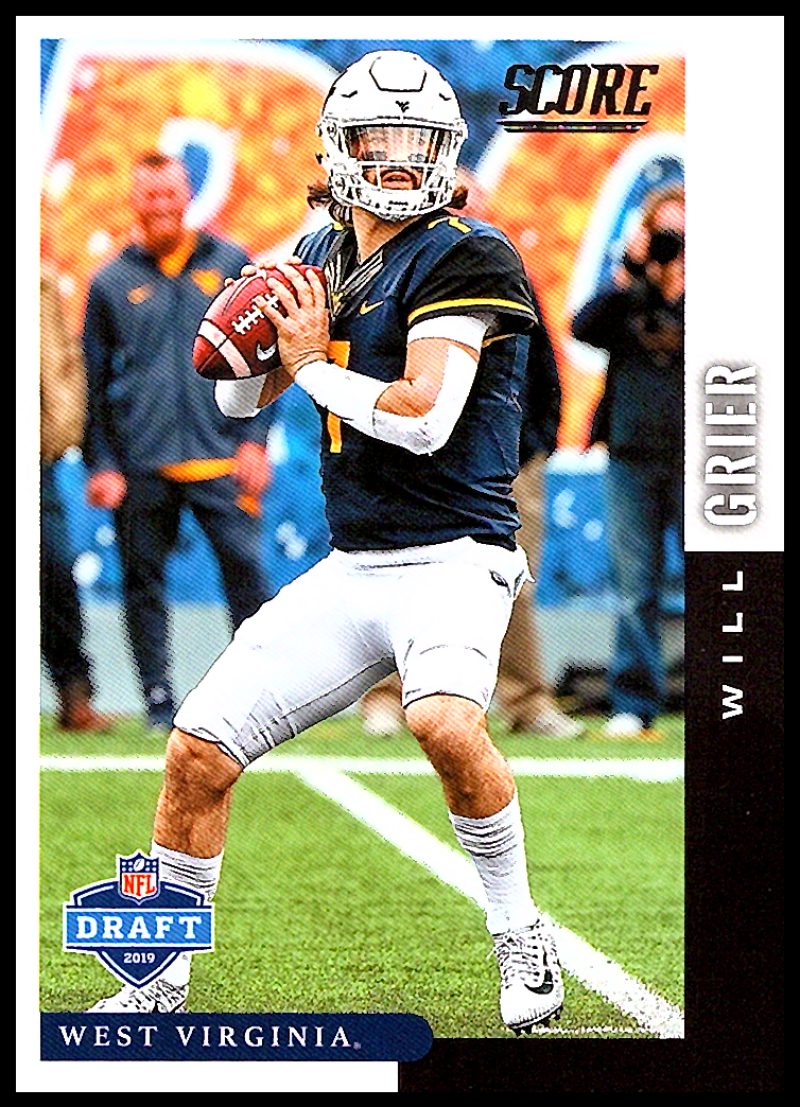 Will Grier 2019 Score NFL Draft Series Mint Card #DFT-24