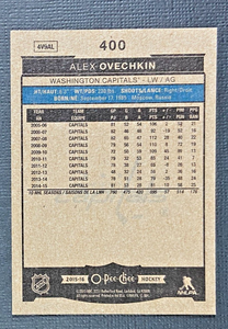 Alexander Ovechkin 2015 2016 O-Pee-Chee AS Series Mint Card #400