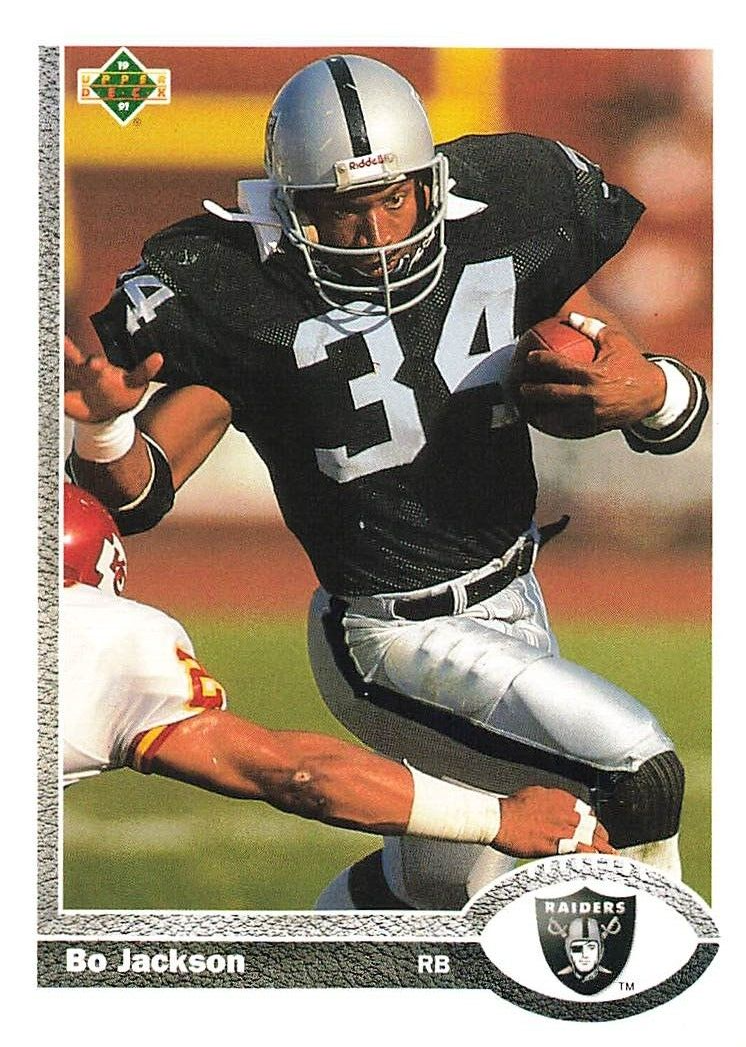 Bo Jackson 1991 Upper Deck Series Mint Card #155