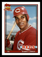 Barry Larkin 1991 O-Pee-Chee Series Mint Card #730

