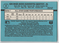 Ken Griffey 1991 Donruss Series Mint Card #49
