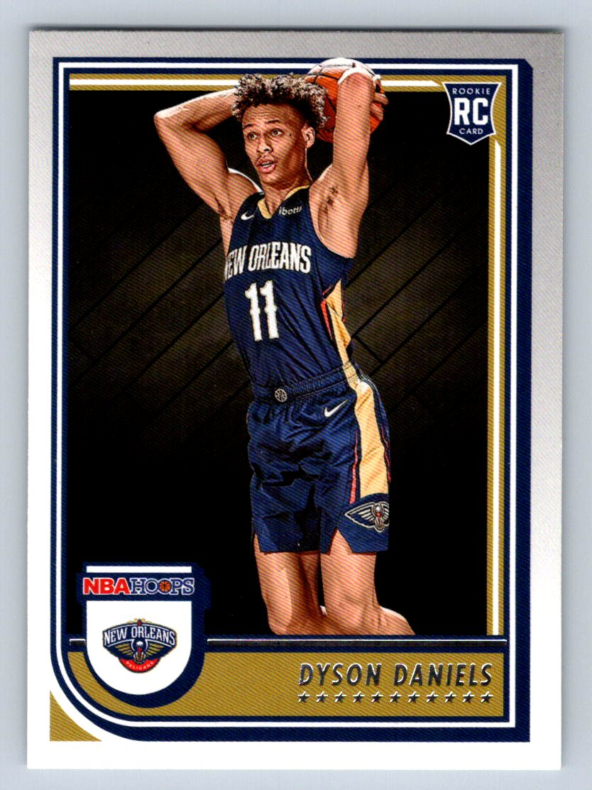 Dyson Daniels 2022 2023 Panini Hoops Basketball Series Mint Rookie Card #238