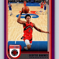 Scottie Barnes 2022 2023 Panini Hoops Purple Series Mint Card #37