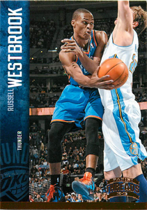 Russell Westbrook 2012 2013 Panini Threads Mint Series Card #99