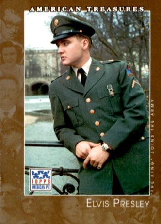 Elvis Presley 2002 Topps American Pie Spirit of America Series Card #116