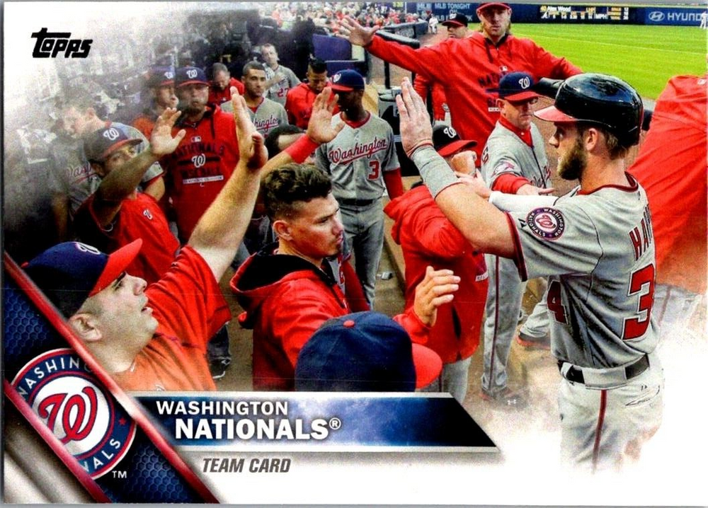 Bryce Harper 2016 Topps Team Baseball Series Mint Card #318