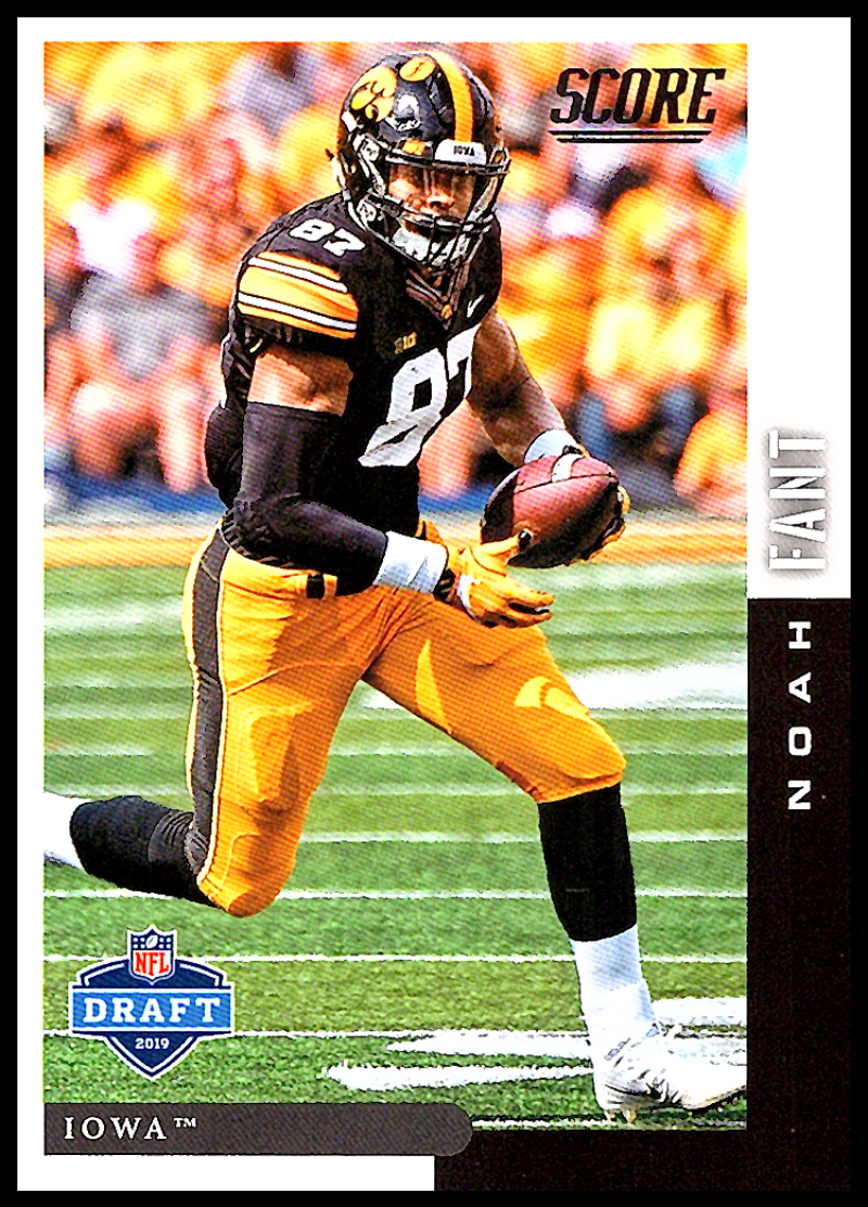 Noah Fant 2019 Score NFL Draft Series Mint Card #DFT-28