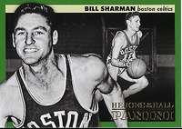 Bill Sharman 2012 2013 Panini Heroes of the Hall Series Mint Card #15
