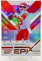 Patrick Mahomes II 2019 Score Epix Game Series Mint Card  #EG-3
