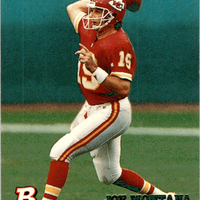 Joe Montana 1994 Bowman Series Mint Card #100