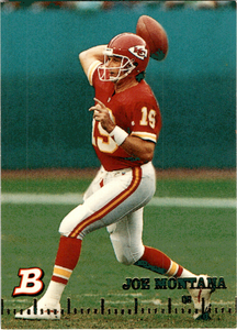 Joe Montana 1994 Bowman Series Mint Card #100