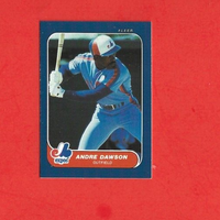 Andre Dawson 1986 Fleer Mini Series Mint Card #53
