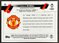 Charlie McNeill  2022 2023 Topps UEFA Series Mint Rookie Card #85
