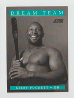 Kirby Puckett 1991 Score Dream Team Series Mint Card #891
