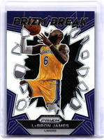 LeBron James 2023 2024 Panini Prizm Break Series Mint Card #3
