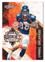 Demaryius Thomas 2010 Score Hot Rookies Series Mint Rookie Card #19
