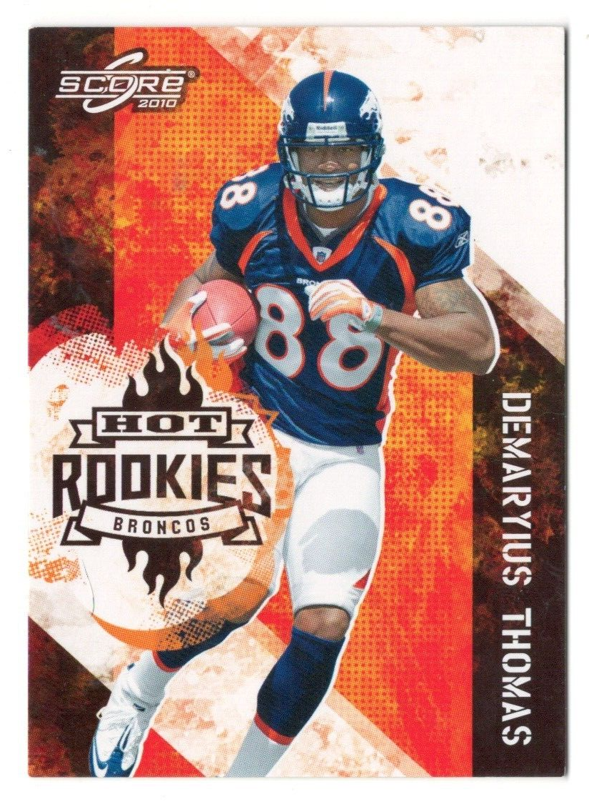 Demaryius Thomas 2010 Score Hot Rookies Series Mint Rookie Card #19