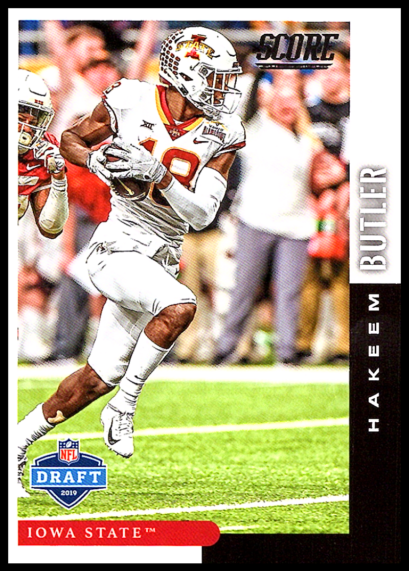 Hakeem Butler 2019 Score NFL Draft Series Mint Card #DFT-30