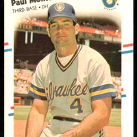 Paul Molitor 1988 Fleer Glossy Series Mint Card #169