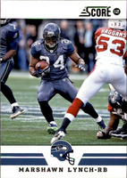 Marshawn Lynch 2012 Score Series Mint Card #103
