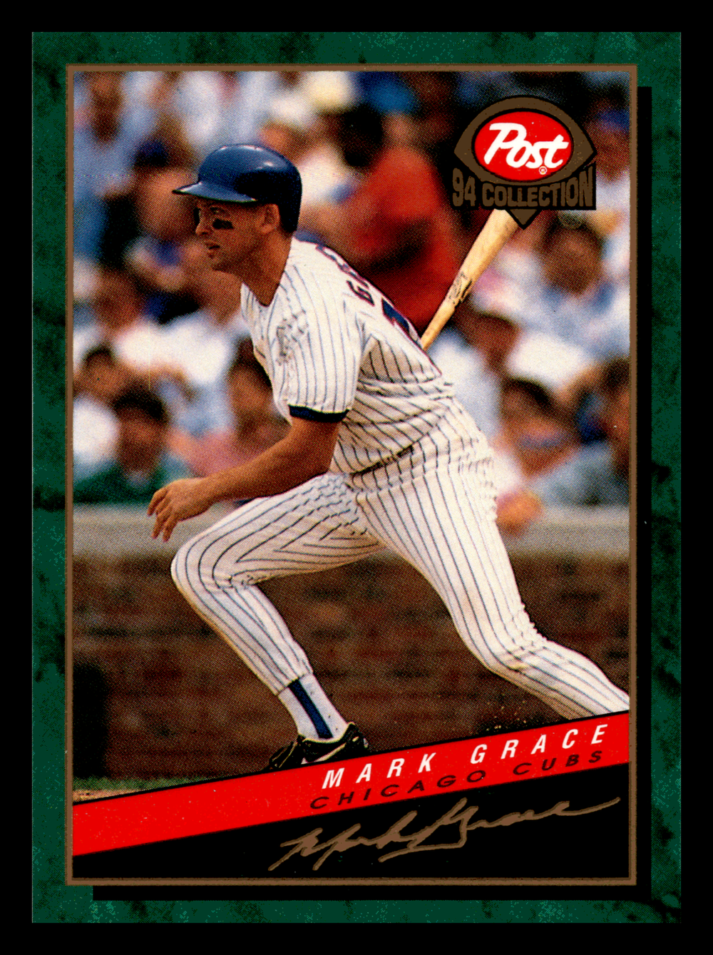Mark Grace 1994 Post Cereal Series Mint Card #14