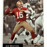 Joe Montana 1993 Playoff Series Mint Card #8