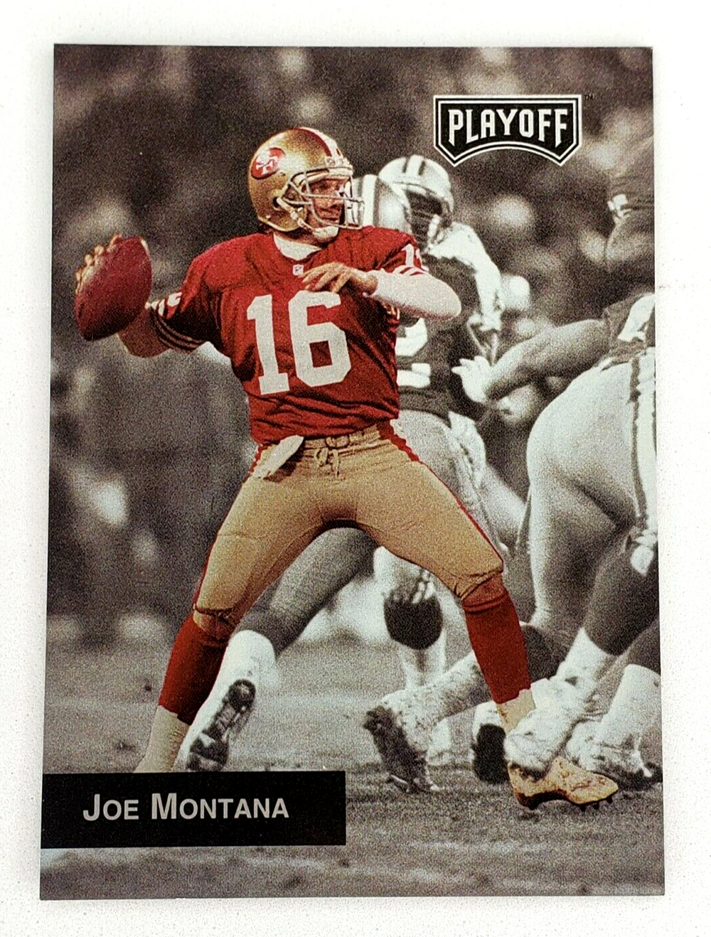 Joe Montana 1993 Playoff Series Mint Card #8