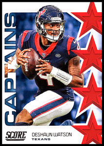 Deshaun Watson 2019 Score Captains Series Mint Card #C-9