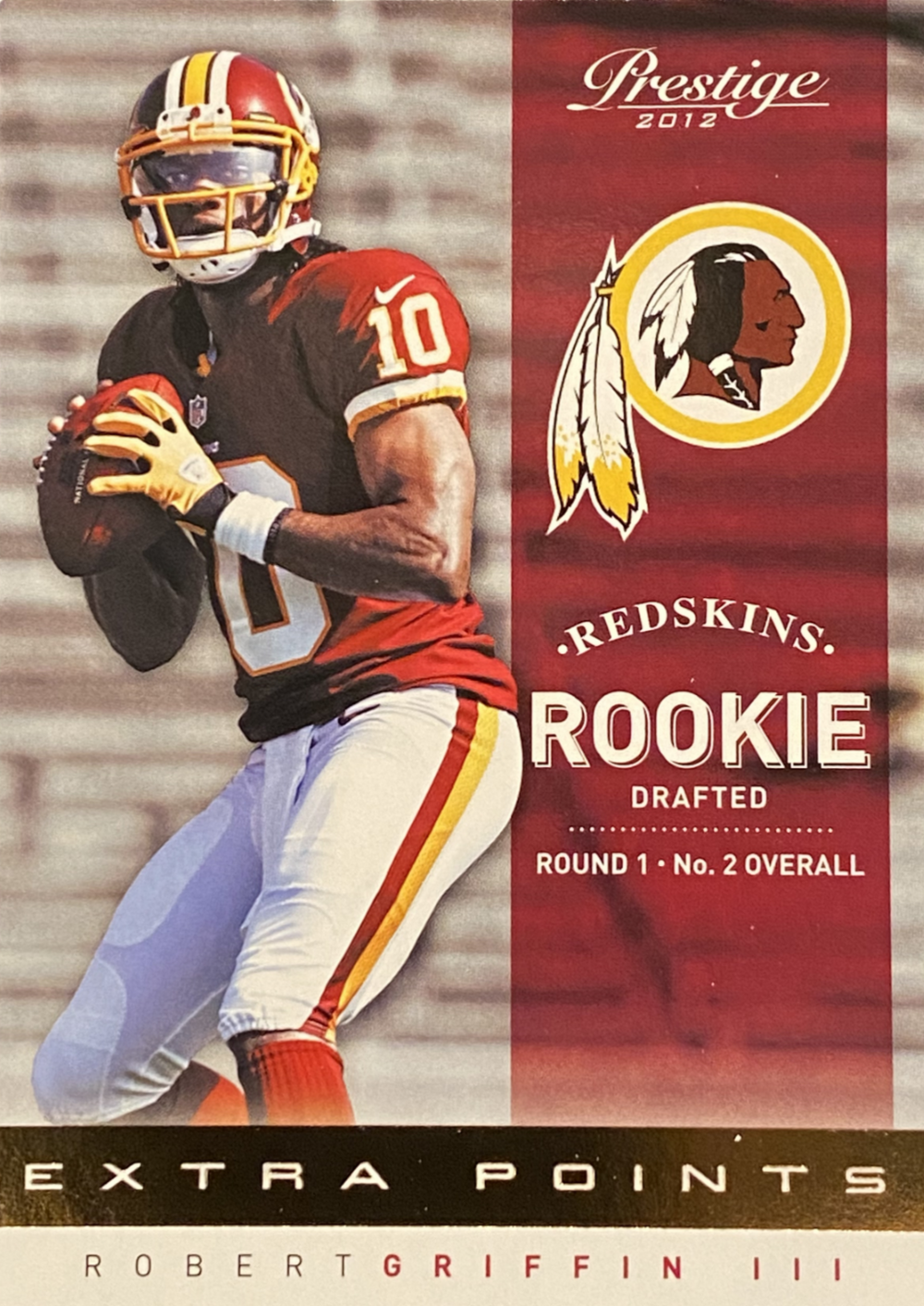 Robert Griffin 2012 Panini Prestige Extra Points Gold Series Mint Rookie Card #230