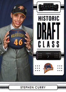 Stephen Curry 2022 2023 Panini Contenders Historic Draft Class