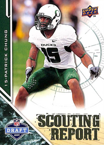 Patrick Chung 2009 Upper Deck Draft Edition Scouting Report Series Mint Card #229