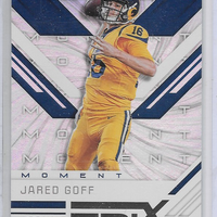 Jared Goff 2019 Score Epix Moment Series Mint Card #EM-1