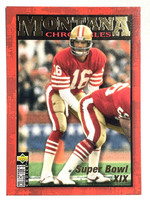 Joe Montana 1995 Chronicles Collector's Choice Series Mint Card #JM4
