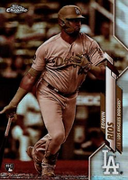 Edwin Rios 2020 Topps Chrome Sepia Refractor Series Mint Card #95
