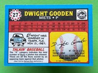 Dwight Gooden 1988 Topps UK Mini Series Mint Card #27
