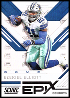 Ezekiel Elliott 2019 Score Epix Game Series Mint Card #EG-9
