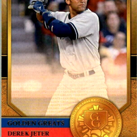 Derek Jeter 2012 Topps Golden Greats Series Mint Card #GG30