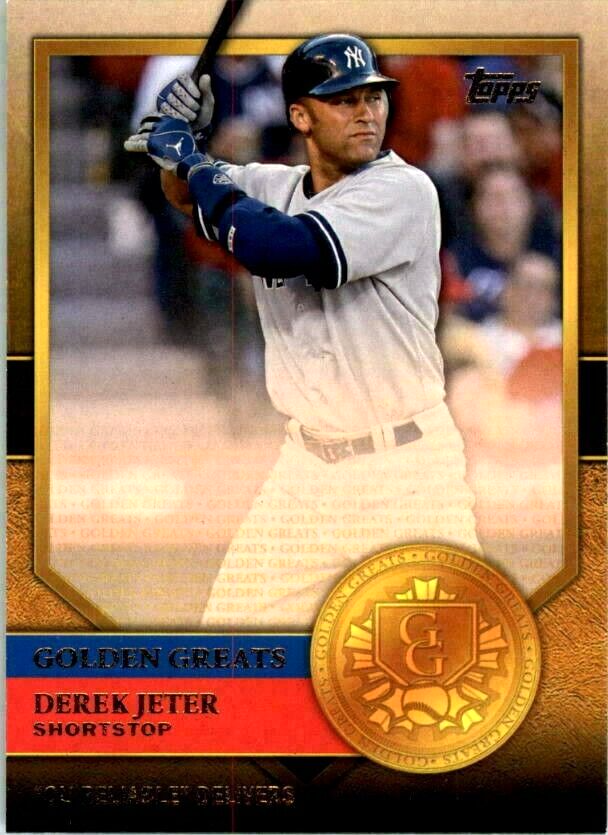 Derek Jeter 2012 Topps Golden Greats Series Mint Card #GG30