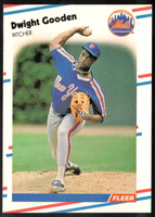 Dwight Gooden 1988 Fleer Glossy Series Mint Card #135
