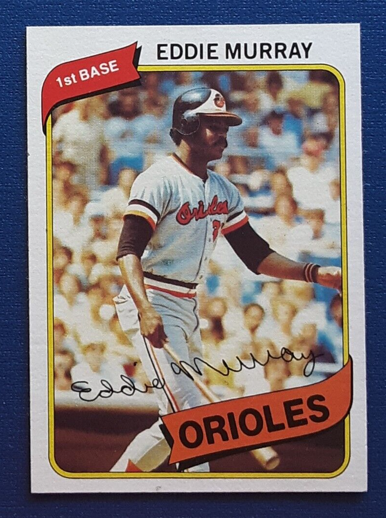 Topps Eddie Murray Baseball Trading Cards