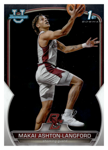 Makai Ashton-Langford 2022 2023 Bowman University Chrome Mint Rookie Card #21