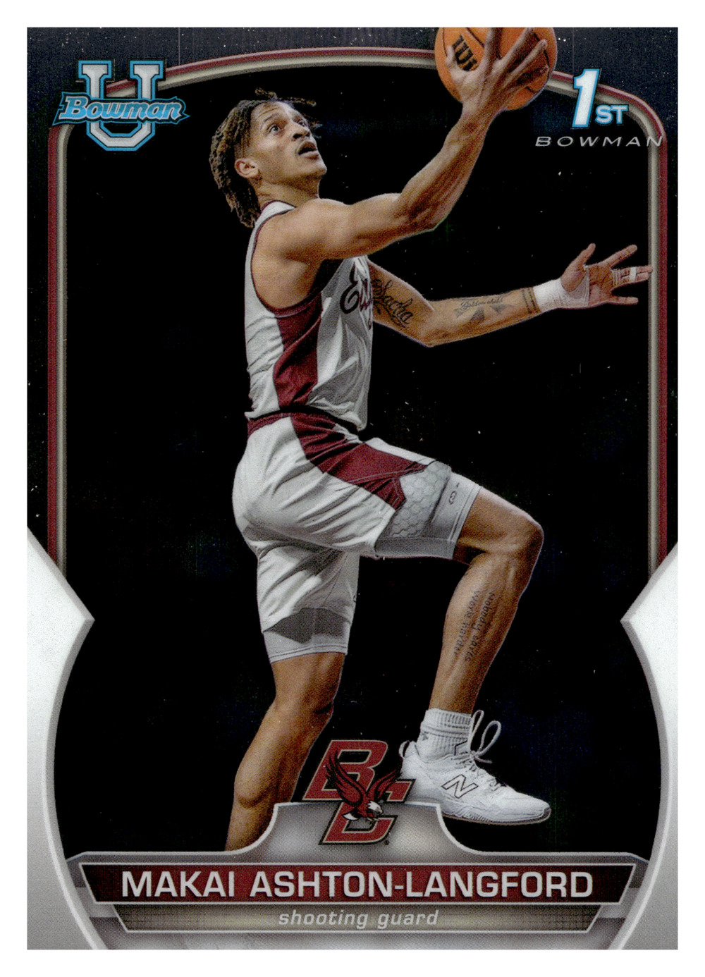 Makai Ashton-Langford 2022 2023 Bowman University Chrome Mint Rookie Card #21