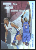 Vince Carter 2002 Topps Top Tandems Series Mint Card #TT8
